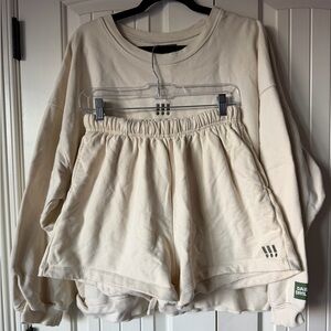 Daily Drills Off-White Women's Set